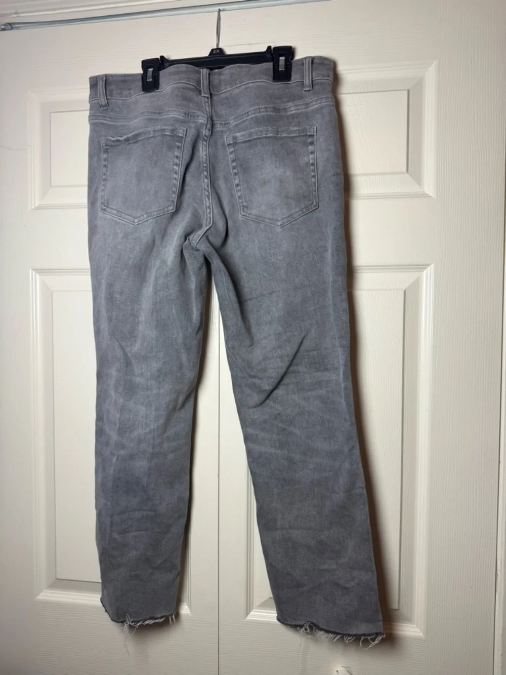 Vervet‎ Blue High Rise Cropped Flare Stretch Jeans